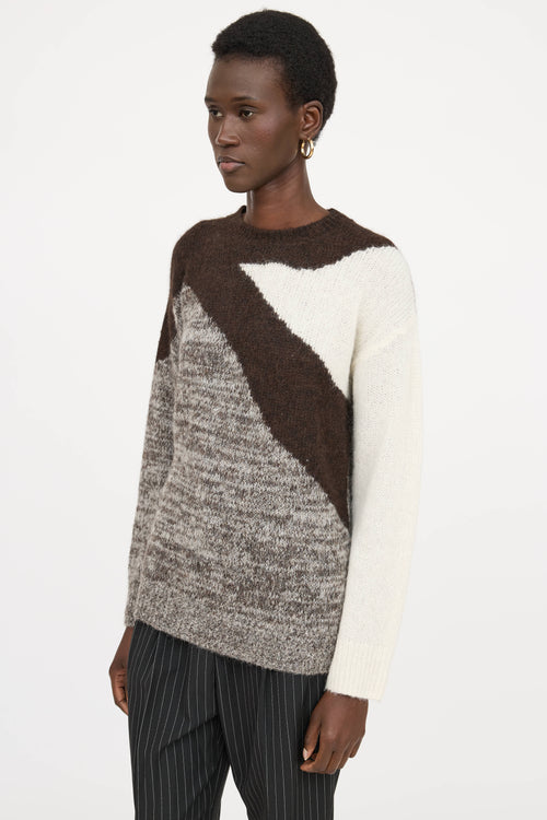 Dries Van NotenIntarsia Knit Sweater