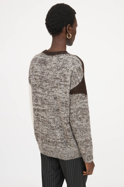 Dries Van NotenIntarsia Knit Sweater