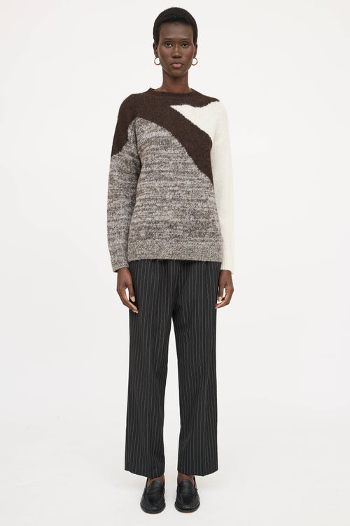 Dries Van NotenIntarsia Knit Sweater