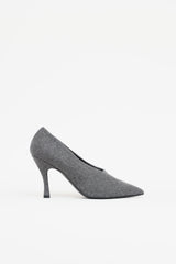 Dries Van Noten Woollen Stiletto Heel
