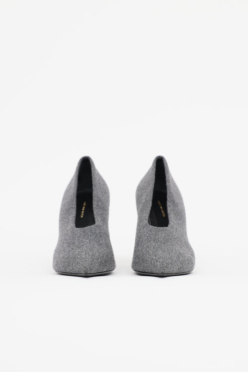 Dries Van Noten Woollen Stiletto Heel