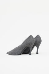 Dries Van Noten Woollen Stiletto Heel