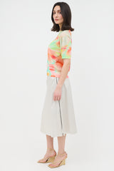 Dries Van Noten Jette Dyed Short Sleeve Sweater