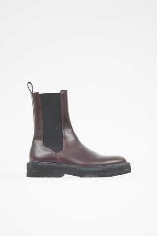 Dries Van Noten Leather Chelsea Boot