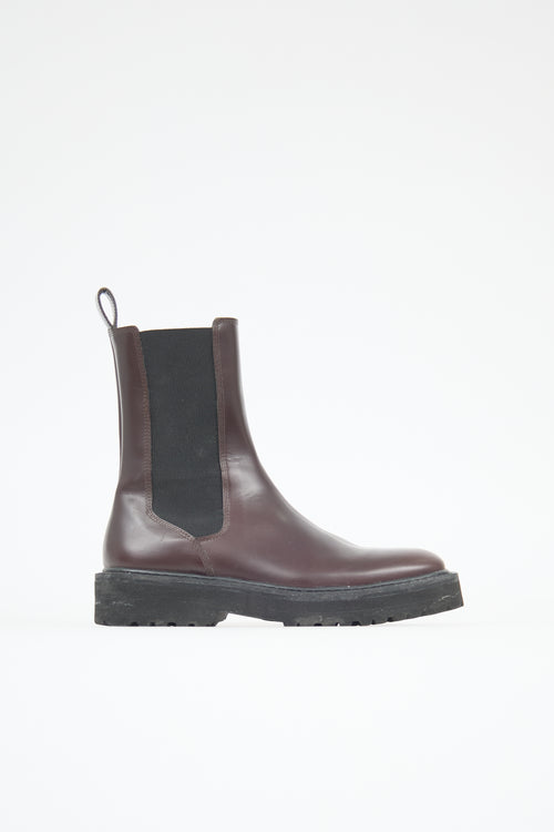 Dries Van Noten Leather Chelsea Boot