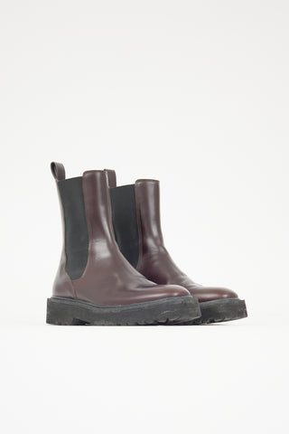 Dries Van Noten Leather Chelsea Boot