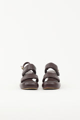 Dries Van Noten Padded Leather Sandal