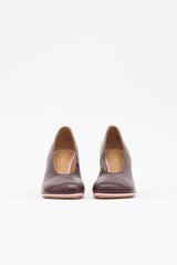 Dries Van Noten Leather Square Toe Pump
