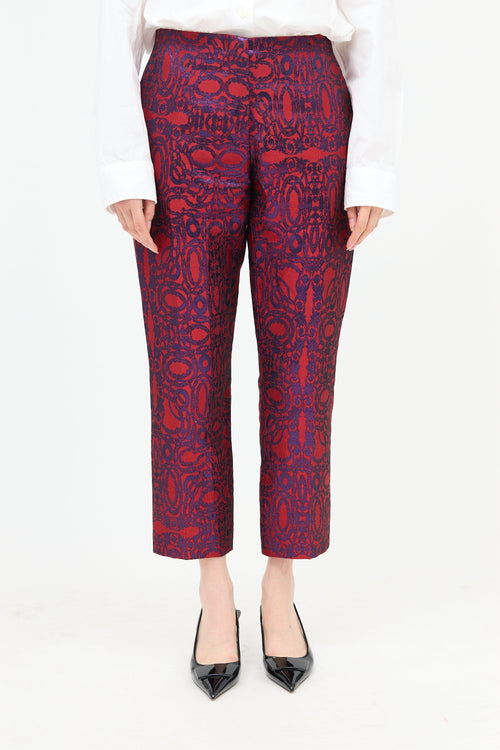 Metallic Brocade Pant