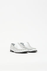 Dries Van Noten Metallic Leather Loafer