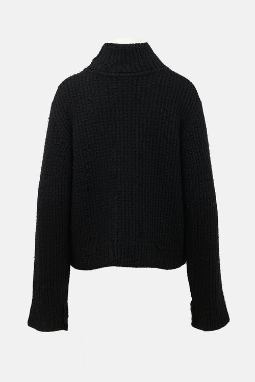 Dries Van Noten Mock Neck Sweater