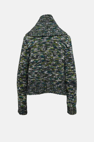 Dries Van Noten Knit Button Up Sweater