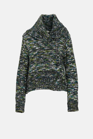 Dries Van Noten Knit Button Up Sweater