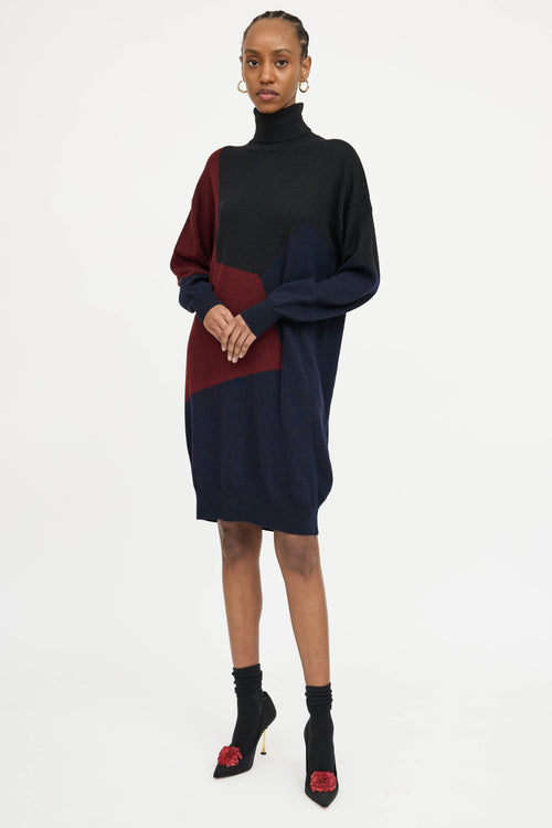 Dries Van Noten Knit Turtleneck Sweater