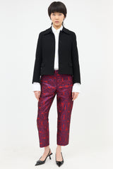 Dries Van Noten Pique Cotton Jacket