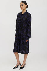 Dries Van Noten Pleated Beaded Dress