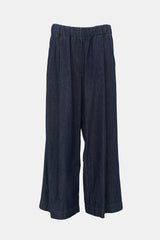 Dries Van Noten Denim Wide Leg Pant