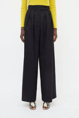 Dries Van Noten Pleated Wide Leg Trouser