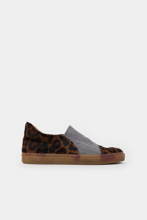 Dries Van Noten Printed Slip On Sneaker