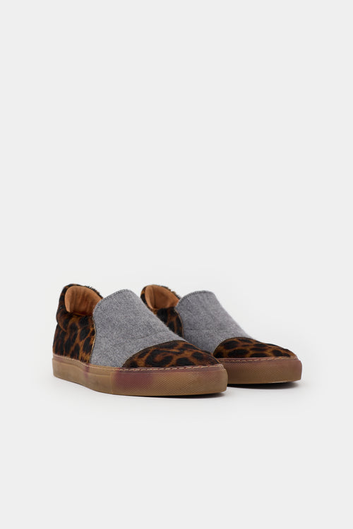 Dries Van Noten Printed Slip On Sneaker