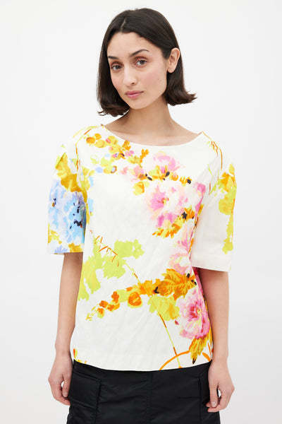 Dries Van Noten // SS 2020 Floral Top – VSP Consignment
