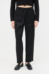 Dries Van Noten Satin Tapered Trouser