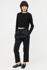 Dries Van Noten Satin Tapered Trouser