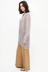 Dries Van Noten Silk Printed Blouse