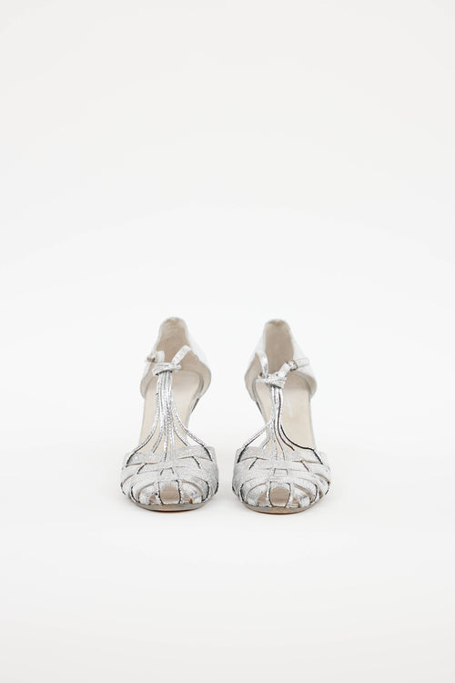 Dries Van Noten Woven Cracked Heel