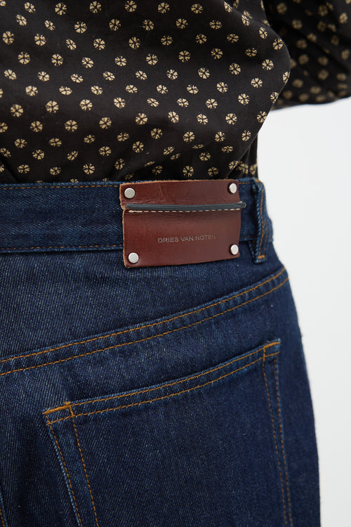 Dries Van Noten Straight Leg Jeans
