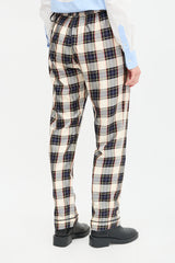 Dries Van Noten Tartan Lounge Pant