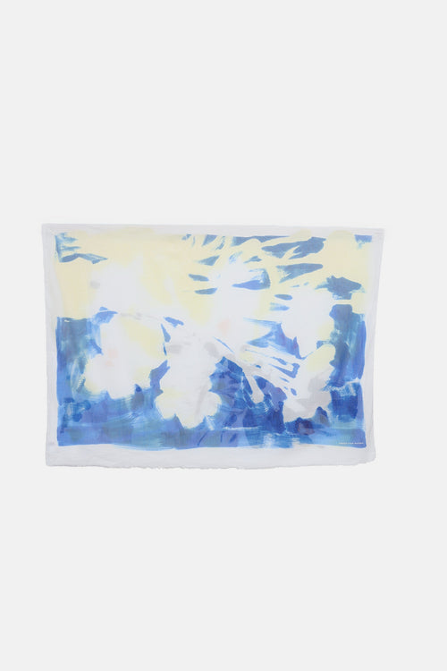Dries Van Noten Paint Graphic Scarf
