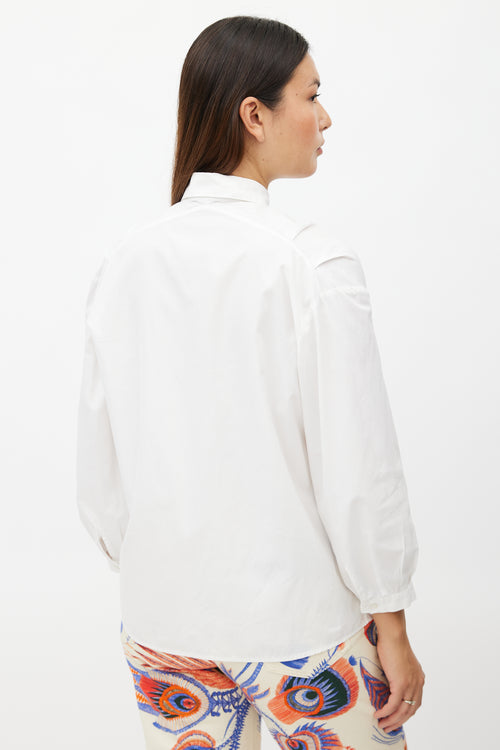Dries Van Noten White Longsleeve Shirt