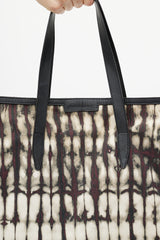 Dries Van Noten White & Multicolour Tie Dye Tote