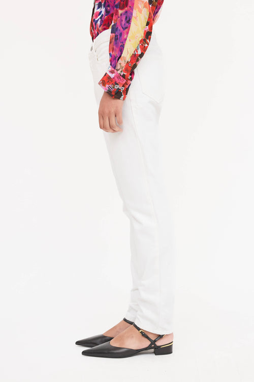 Dries Van Noten Cotton Slim Fit Jeans