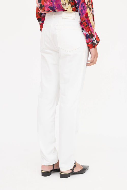 Dries Van Noten Cotton Slim Fit Jeans