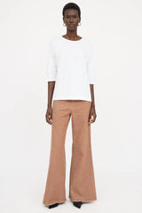 Dries Van NotenHalf Sleeve Cotton Top