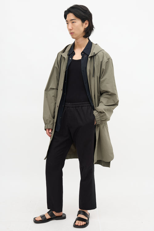 Dries Van Noten Wool Tuxedo Stripe Trouser