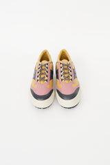 Dries Van Noten Yellow & Multicolour Nylon Sneaker