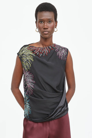 Dries Van NotenCory Firework Top
