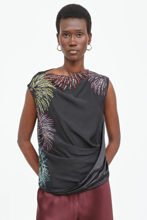 Dries Van NotenCory Firework Top
