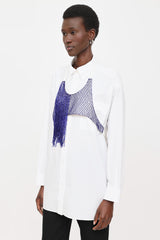 Dries Van Noten Beaded Wrap Top