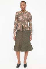 Dries Van Noten Multi Floral Woven Blazer