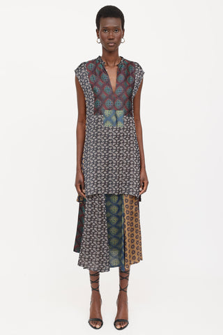Dries Van Noten Brocade Patterned Top