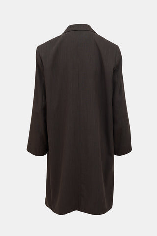Dries Van Noten 1998 Wool Three Button Coat