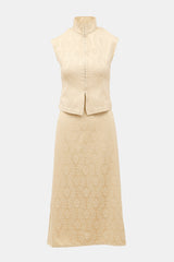 Dries Van Noten 1999 Brocade Co-Ord Set