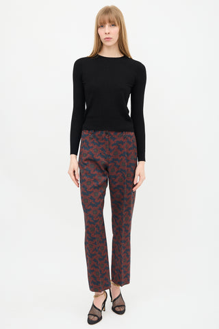 Dries Van Noten Crepe Jersey Sweater