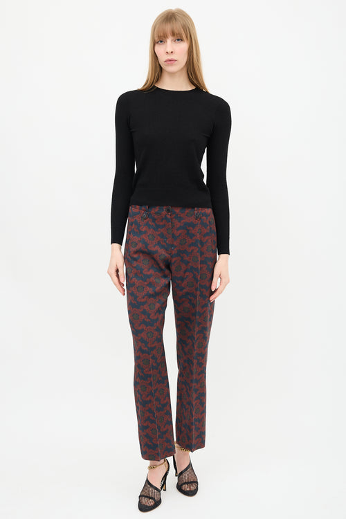 Dries Van Noten Crepe Jersey Sweater