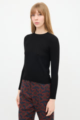 Dries Van Noten Crepe Jersey Sweater