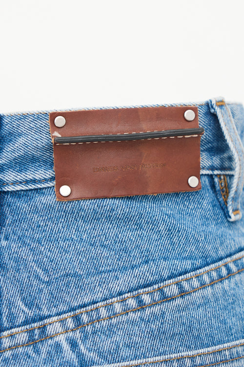 Dries Van Noten Crinkle Wash Jeans